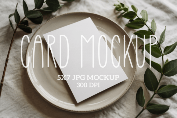 5x7 Greetings Cards Mockup 1: A Strategic Tool for Professional Design Presentation