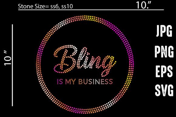 Bling is My Business Template
