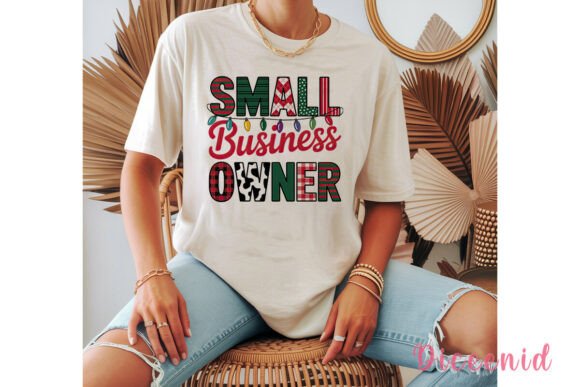 Christmas Small Business Owner PNG